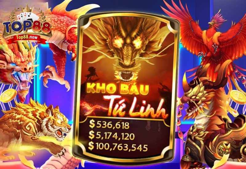 Game lấy cảm hứng từ hình tượng bốn linh thú huyền thoại: Long, Lân, Quy, Phụng