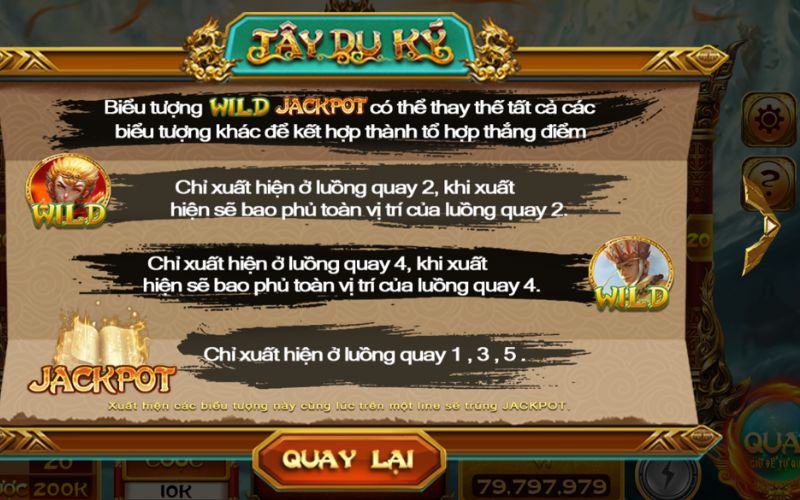 Biểu tượng đặc biệt trong game