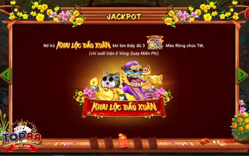 Tính năng Jackpot mở ra cơ hội trúng lớn