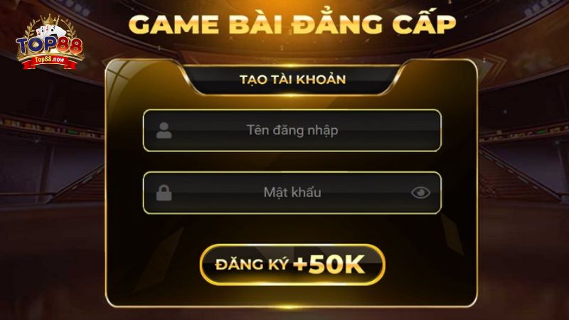 Tặng ngay 50K sau khi đăng ký tài khoản thành công