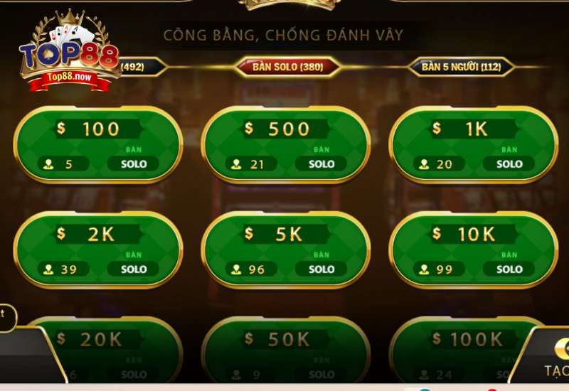 Luật chơi chung của game bài sâm tại cổng game